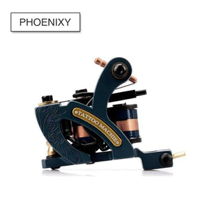 Planet Gates Tattoo Machine Kit Set 1 Coils Guns 4 Colors Black Pigment Sets Power Tatoo Beginner Grips Kits Permanent Makeup