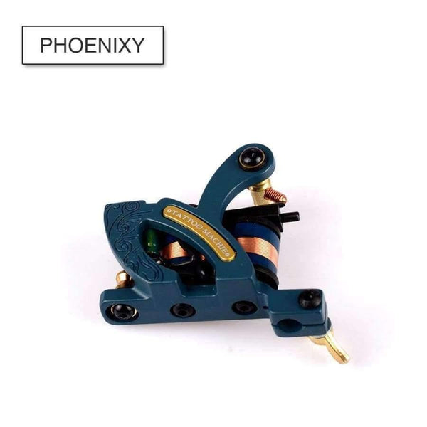 Planet Gates Tattoo Machine Kit Set 1 Coils Guns 4 Colors Black Pigment Sets Power Tatoo Beginner Grips Kits Permanent Makeup