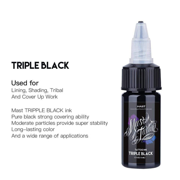 Planet Gates Tattoo Machine Pen Style Kit LCD Dual Power Supply Triple Black 15ml Cartridge Set Permanent PMU Eyeliner Eyebrow Lips