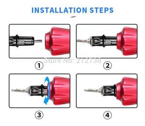 Planet Gates Tattoo Pen Cartridges Rotary Tattoo Machine Motor Tattoo Gun Eyebrow Pen for Cartridges Needles  Supplies-B0