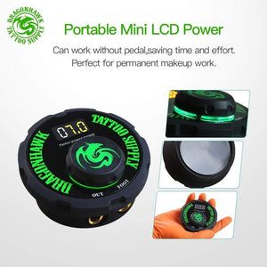 Planet Gates Tattoo Permanent Makeup Set Rotary Pen Machine Tattoo Kits Mini Power Pedal Tattoo Studio Assortment