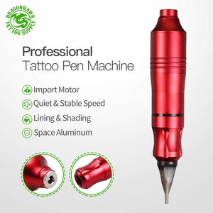 Planet Gates Tattoo Permanent Makeup Set Rotary Pen Machine Tattoo Kits Mini Power Pedal Tattoo Studio Assortment