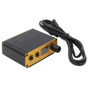 Planet Gates Tattoo Power Supply Mini Durable Tattoo Power Supply For Liner Shader Permanent Makeup Tattoo Machine Free Shipping