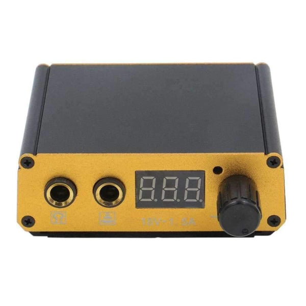 Planet Gates Tattoo Power Supply Mini Durable Tattoo Power Supply For Liner Shader Permanent Makeup Tattoo Machine Free Shipping