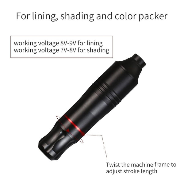 Planet Gates Tattoo Rotary Pen Machine Powerful Motor  Brand Guns Eyebrow Lip Permanent Makeup Free Gift Supplies