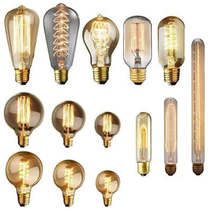 Planet Gates TB100 40W 110V Vintage Edison žárovka E27/E14 110V/220V Retro lampa 40W/60W Vintage žárovka Edison lampa Incandescent light Filament Edison žárovka