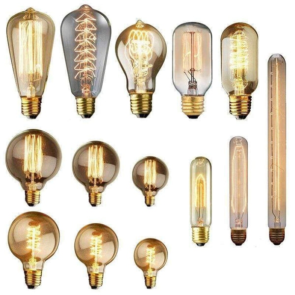 Planet Gates TB100 40W 110V Vintage Edison žárovka E27/E14 110V/220V Retro lampa 40W/60W Vintage žárovka Edison lampa Incandescent light Filament Edison žárovka