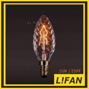 Planet Gates TB131 25W 220V Vintage Edison žárovka E27/E14 110V/220V Retro lampa 40W/60W Vintage žárovka Edison lampa Incandescent light Filament Edison žárovka