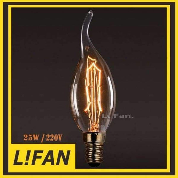 Planet Gates TB132 25W 220V Vintage Edison žárovka E27/E14 110V/220V Retro lampa 40W/60W Vintage žárovka Edison lampa Incandescent light Filament Edison žárovka