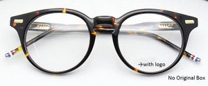 Planet Gates TB404-Demi-NO BOX Handmade Acetate Glasses Men Prescription Eyewear Optical Frames Spectacle Vintage Square