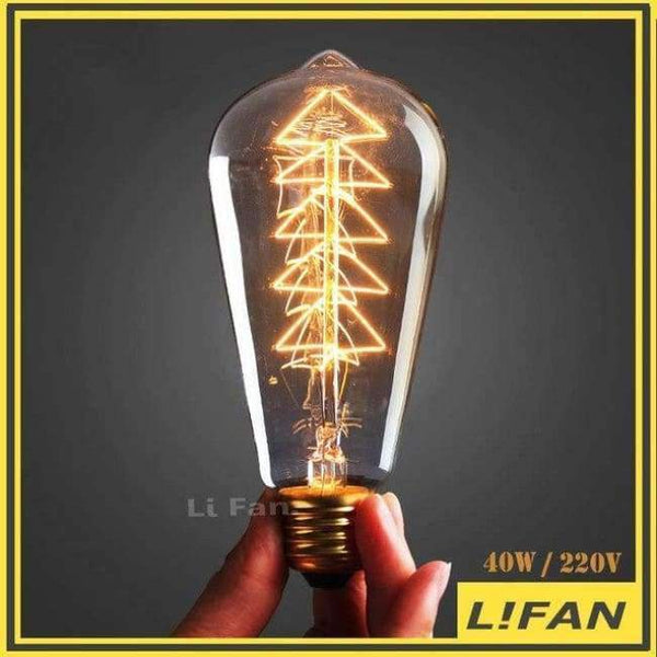 Vintage Edison žárovka E27 / E14 110V / 220V Retro lampa 40W / 60W Vintage žárovka Edison lampa Žárovka Edison žárovka