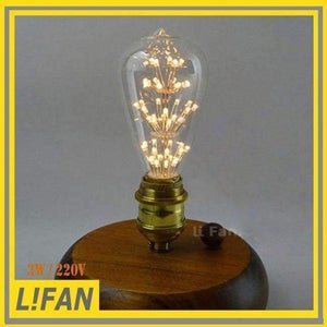 Planet Gates TB97 3W 220V Vintage Edison žárovka E27/E14 110V/220V Retro lampa 40W/60W Vintage žárovka Edison lampa Incandescent light Filament Edison žárovka