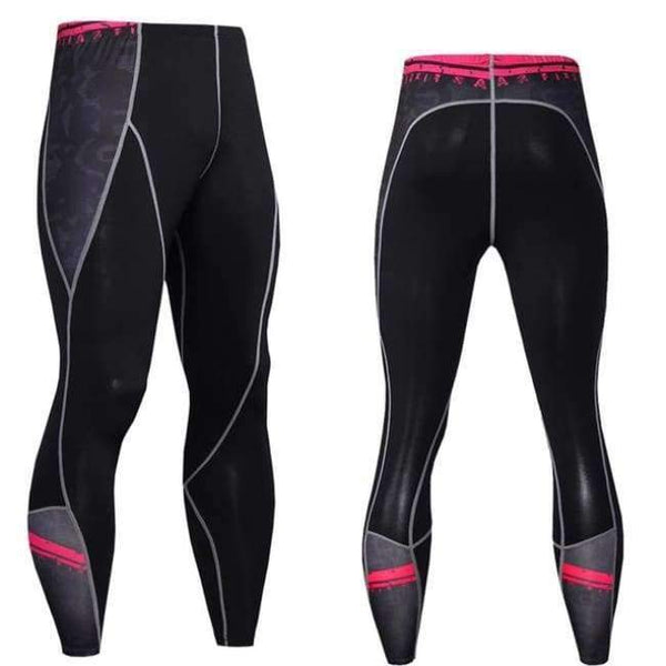 Planet Gates TC-122 / Asian size--S Long T Shirt+Pants Men's Morning Run Jogging Workout Compression Clothing Extreme Sports Gym Men's Tights MMA BJJ Tops