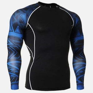Planet Gates TC118 / S Sport Tshirt Running Shirt Men Fitness Training Long Sleeves Shirts Gym MMA Dry Fit Sport Shirt Man Clothes T Shirt