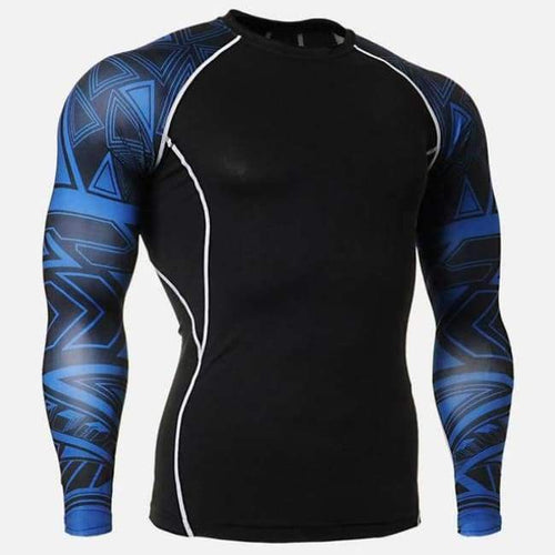 Planet Gates TC118 / S Sport Tshirt Running Shirt Men Fitness Training Long Sleeves Shirts Gym MMA Dry Fit Sport Shirt Man Clothes T Shirt