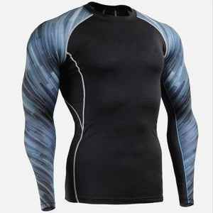Planet Gates TC122 / S Sport Tshirt Running Shirt Men Fitness Training Long Sleeves Shirts Gym MMA Dry Fit Sport Shirt Man Clothes T Shirt