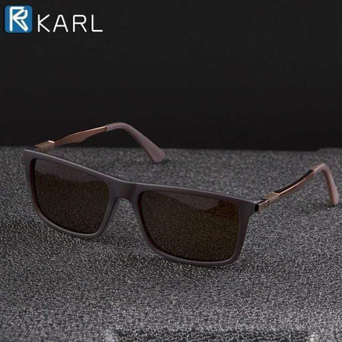 Planet Gates Tea Frame Polarized Sunglasses Men Luxury Brand Aluminum Sun Glasses Square Driving Sunglass Black Male Fishing Eyewear Women