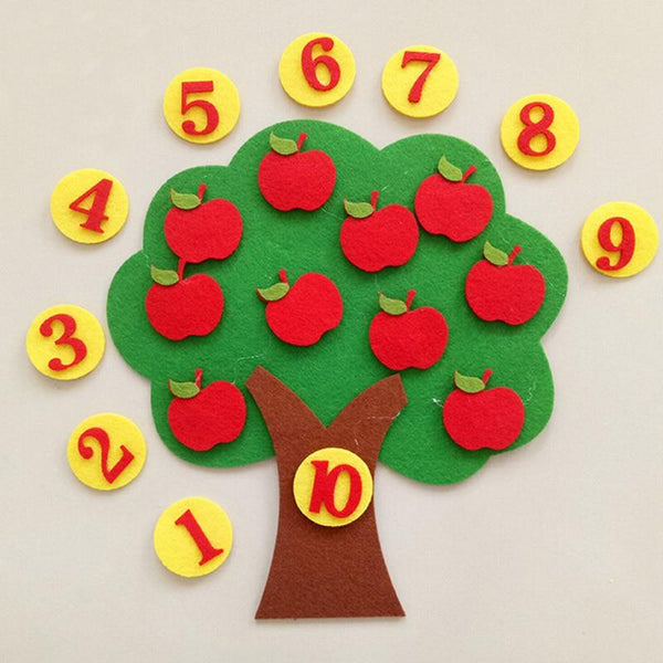 Planet Gates Teaching Kindergarten Manual DIY Weave Cloth Baby Early Learning Education Toys Montessori Teaching Aids Math Toys