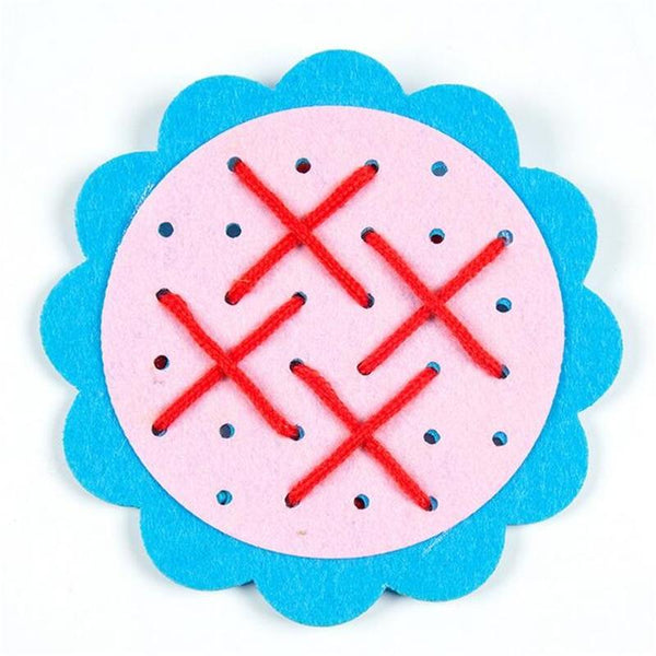 Planet Gates Teaching Kindergarten Manual DIY Weave Cloth Baby Early Learning Education Toys Montessori Teaching Aids Math Toys