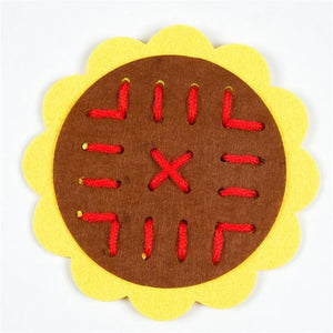 Planet Gates Teaching Kindergarten Manual DIY Weave Cloth Montessori Materials Baby Early Learning Education Toys Teaching Aids Math Toys