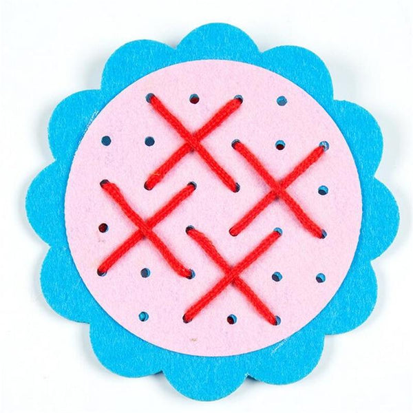 Planet Gates Teaching Kindergarten Manual DIY Weave Cloth Montessori Materials Baby Early Learning Education Toys Teaching Aids Math Toys