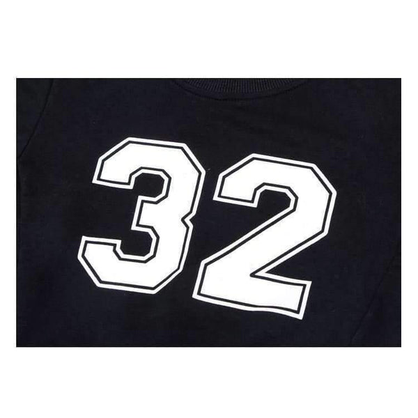 Planet Gates Teenage Girls Clothing Sets Spring  Kids Girls Clothes Sports Suit Set Long Sleeve Top & Pants 2 pcs Tracksuit White Black