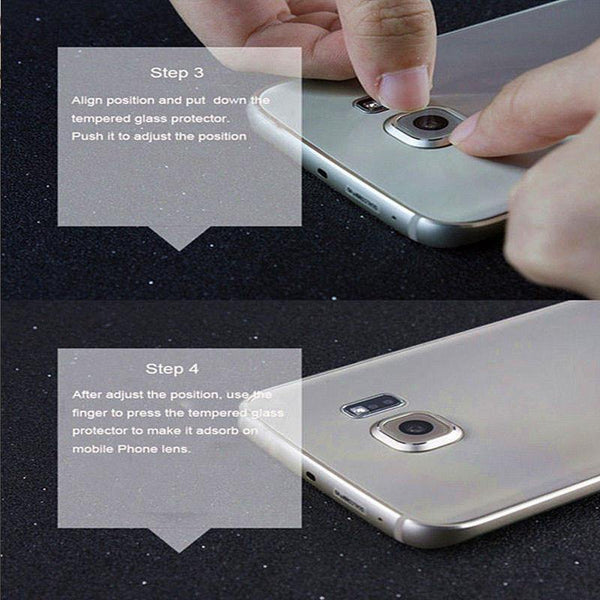 Planet Gates Tempered Glass Galaxy S8 Flashlight Film
