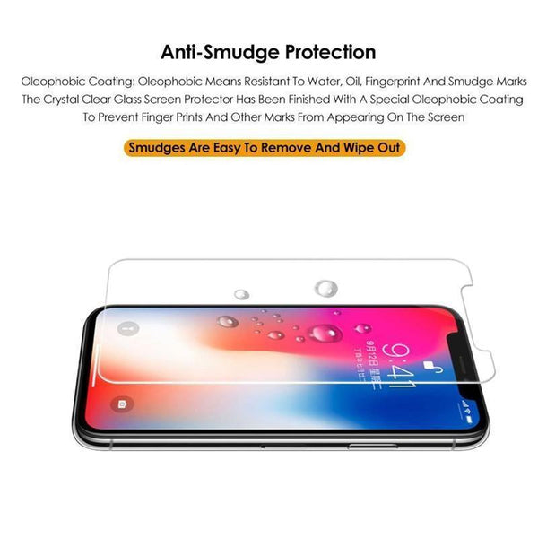Planet Gates Tempered Glass Screen Protector 9H Hardness 3D Touch HD Tempered Glass Screen Protector for Apple iPhone X