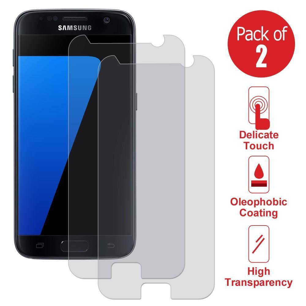 Planet Gates Tempered Glass Screen Protector for Samsung Galaxy S7 - 2 Pack