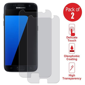 Planet Gates Tempered Glass Screen Protector for Samsung Galaxy S7 - 2 Pack