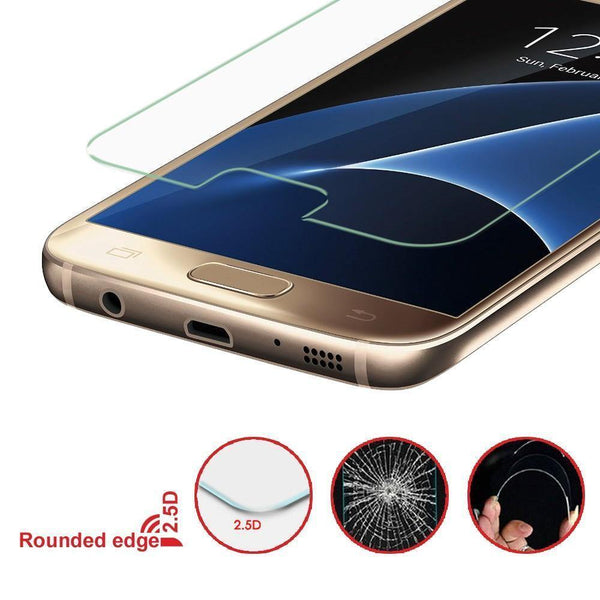 Planet Gates Tempered Glass Screen Protector for Samsung Galaxy S7 - 2 Pack