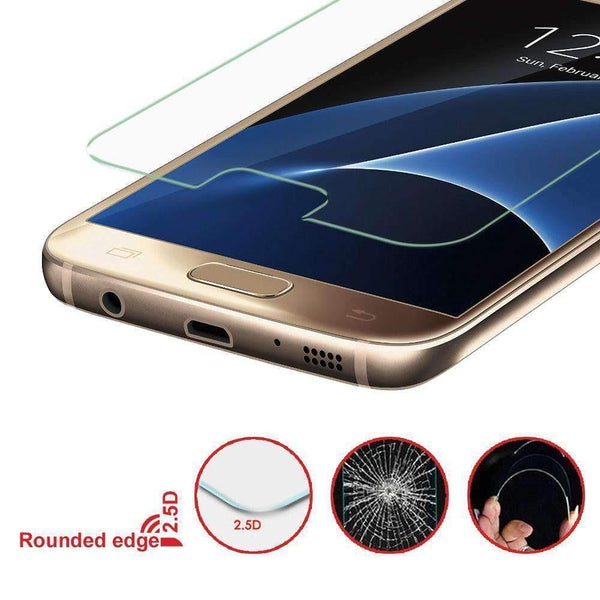 Planet Gates Tempered Glass Screen Protector for Samsung Galaxy S7 - 2 Pack