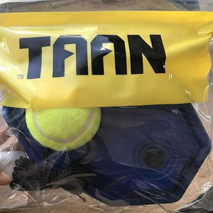 Planet Gates Tennis Ball Back Base Trainer Set with Elastic Rope Tennis Trainer for Single Person Partner Practice Play Tennis Ball