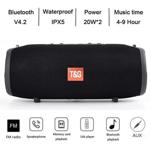 Planet Gates TG118 Really 40W Bluetooth Speaker Portable Column Music Player Sound System Boom Box With FM Radio TF Subwoofer Double TG 125