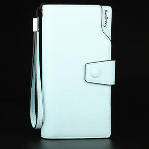 Planet Gates The light blue / China Women's Wallet Lady Zipper Hasp women's purse Purse Long Style Closure Huge Capacity Fashion Handbag Money Bag More Card Slots