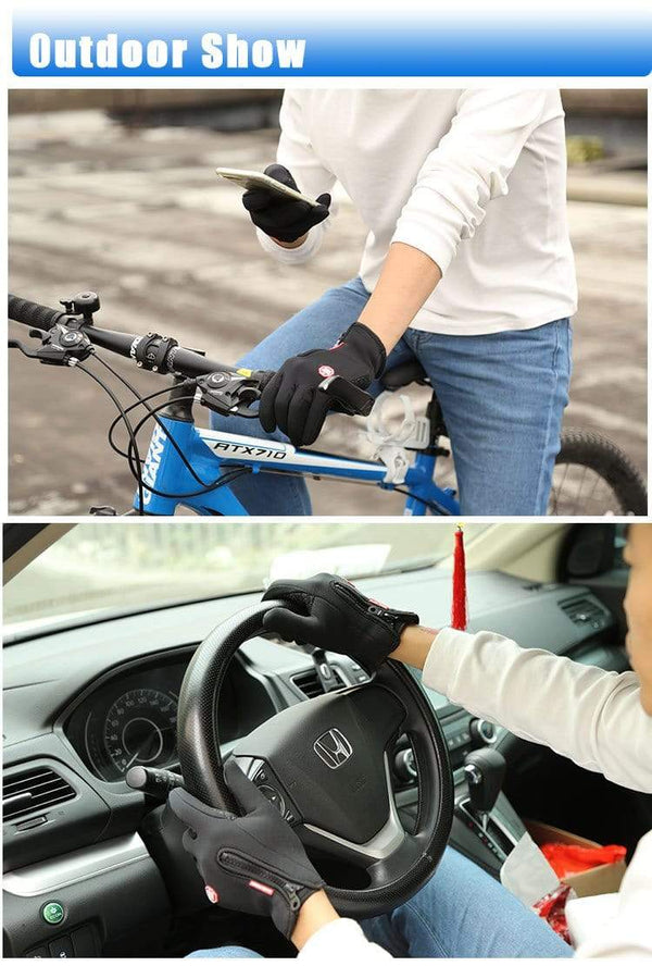 Planet Gates Thermal Ski Gloves Men Women Winter Skiing Fleece Waterproof Snowboard Gloves Touch Screen Snow Motorcycle Warm Mittens