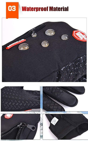 Planet Gates Thermal Ski Gloves Men Women Winter Skiing Fleece Waterproof Snowboard Gloves Touch Screen Snow Motorcycle Warm Mittens