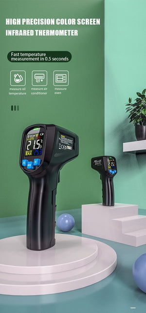 Planet Gates Thermometer Digital 800 Degree Infrared Thermometer Thermal Imager Laser Thermometers Pyrometer Hygrometer Thermostat Termometro