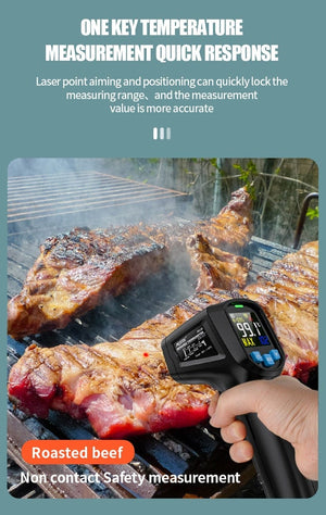 Planet Gates Thermometer Digital 800 Degree Infrared Thermometer Thermal Imager Laser Thermometers Pyrometer Hygrometer Thermostat Termometro