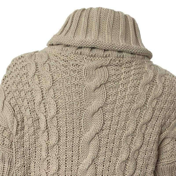 Planet Gates Thicken Knitted Pullovers Turtleneck Long Sweater For Women Autumn Winter Twist Knit Lady's Sweater 2018 Warm Pull Femme