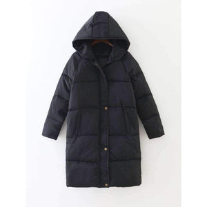 Planet Gates Thickening 2018 women Parka winter jacket coat down plus size long warm hooded snow wear loose wadded padded quilted jacket