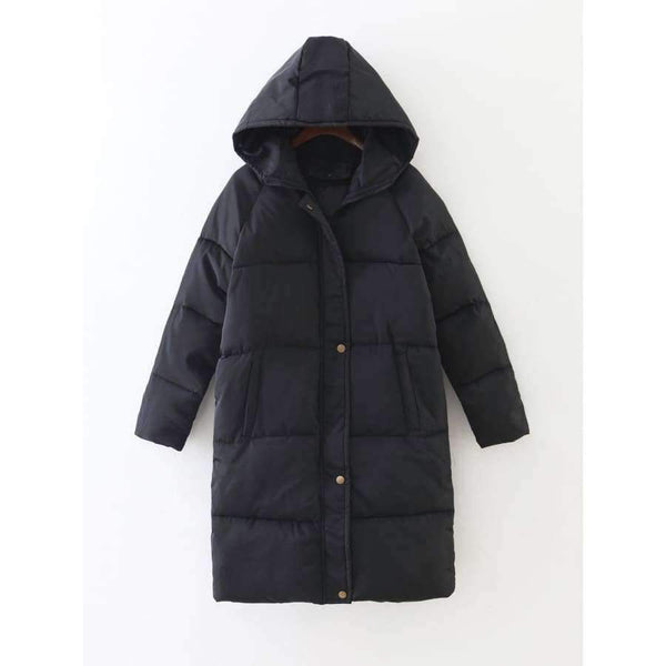 Planet Gates Thickening 2018 women Parka winter jacket coat down plus size long warm hooded snow wear loose wadded padded quilted jacket