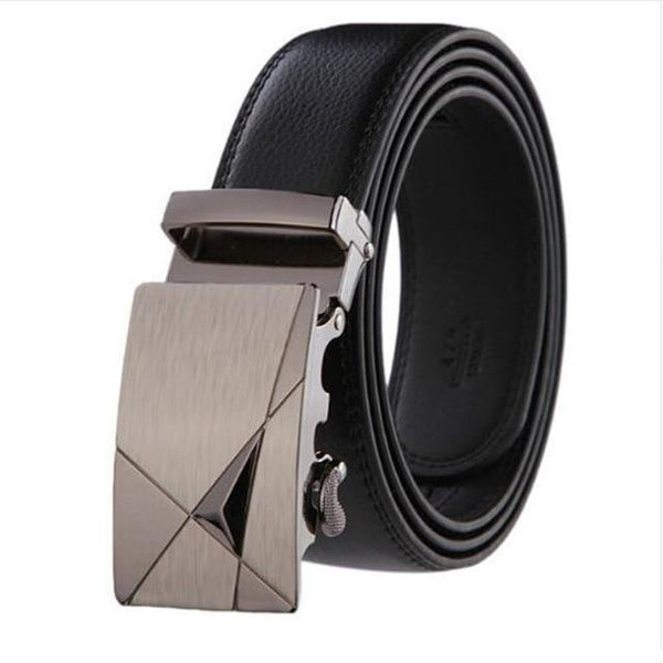 Planet Gates THREE / 120cm Male automatic buckle belts for men authentic girdle trend men's belts  Fashion designer women jean belt