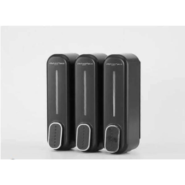 Planet Gates three black 350/700/1050 ml Capacity ABS Liquid soap dispenser wall mounted bathroom soap dispenser hotel products accessories