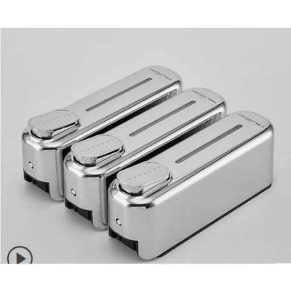 Planet Gates three chrome 350/700/1050 ml Capacity ABS Liquid soap dispenser wall mounted bathroom soap dispenser hotel products accessories