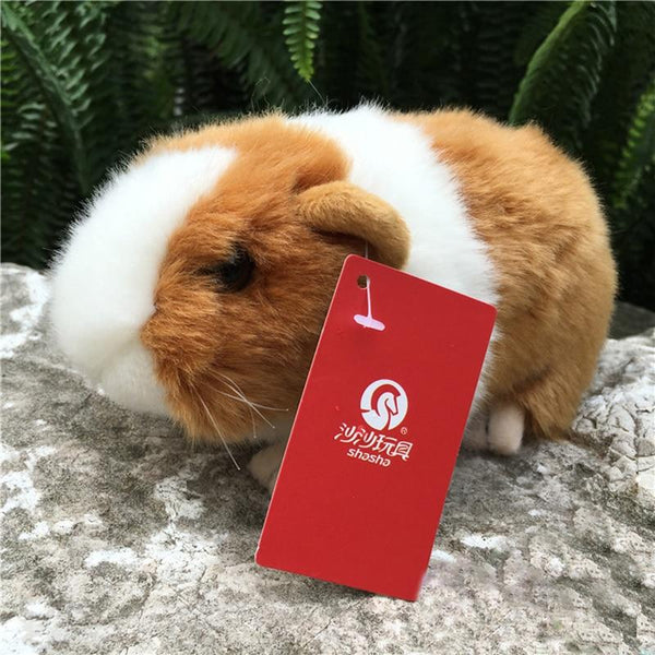 Planet Gates Three Color Lifelike Guinea Pig Plush Toy Real Life Mouse Rats Stuffed Animal Toys Christmas Gifts For Kids