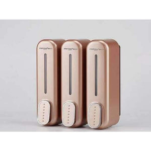 Planet Gates three gold 350/700/1050 ml Capacity ABS Liquid soap dispenser wall mounted bathroom soap dispenser hotel products accessories