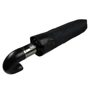 Planet Gates three Leather Leather Curved Handle men Automatic business Umbrella Male Windproof Black Big auto Umbrellas parasol Rain paraguas
