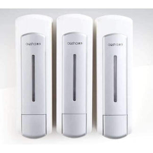 Planet Gates three silver Bathroom Soap Dispenser Shower Liquid Shampoo Dispenser 350/700/1050ml Wall Mounted Bathroom Shower Soap Dispenser,hotel product