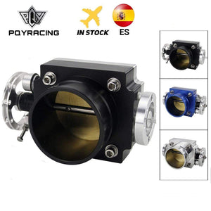 Planet Gates Throttle Body 70mm Throttle Body Performance Intake Manifold Billet Aluminum High Flow PQY6970